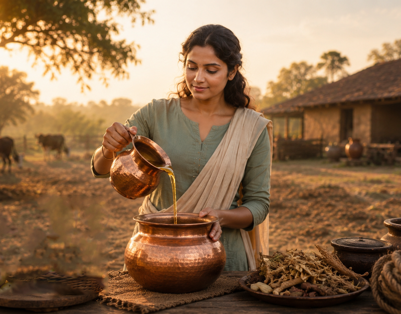 Bilona Method vs. Factory Ghee: Why the Process Changes Everything