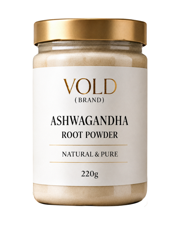 Vold Energy Ashwagandha Root Powder — 250g Pure Herbal Extract